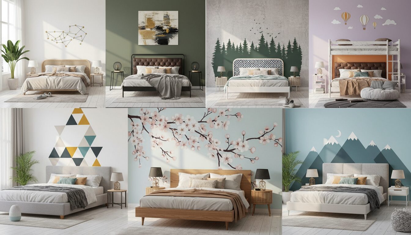 découvrez 10 idées ingénieuses de stickers pour tête de lit afin de sublimer votre chambre facilement et à petit prix. transformez votre espace avec style et originalité.