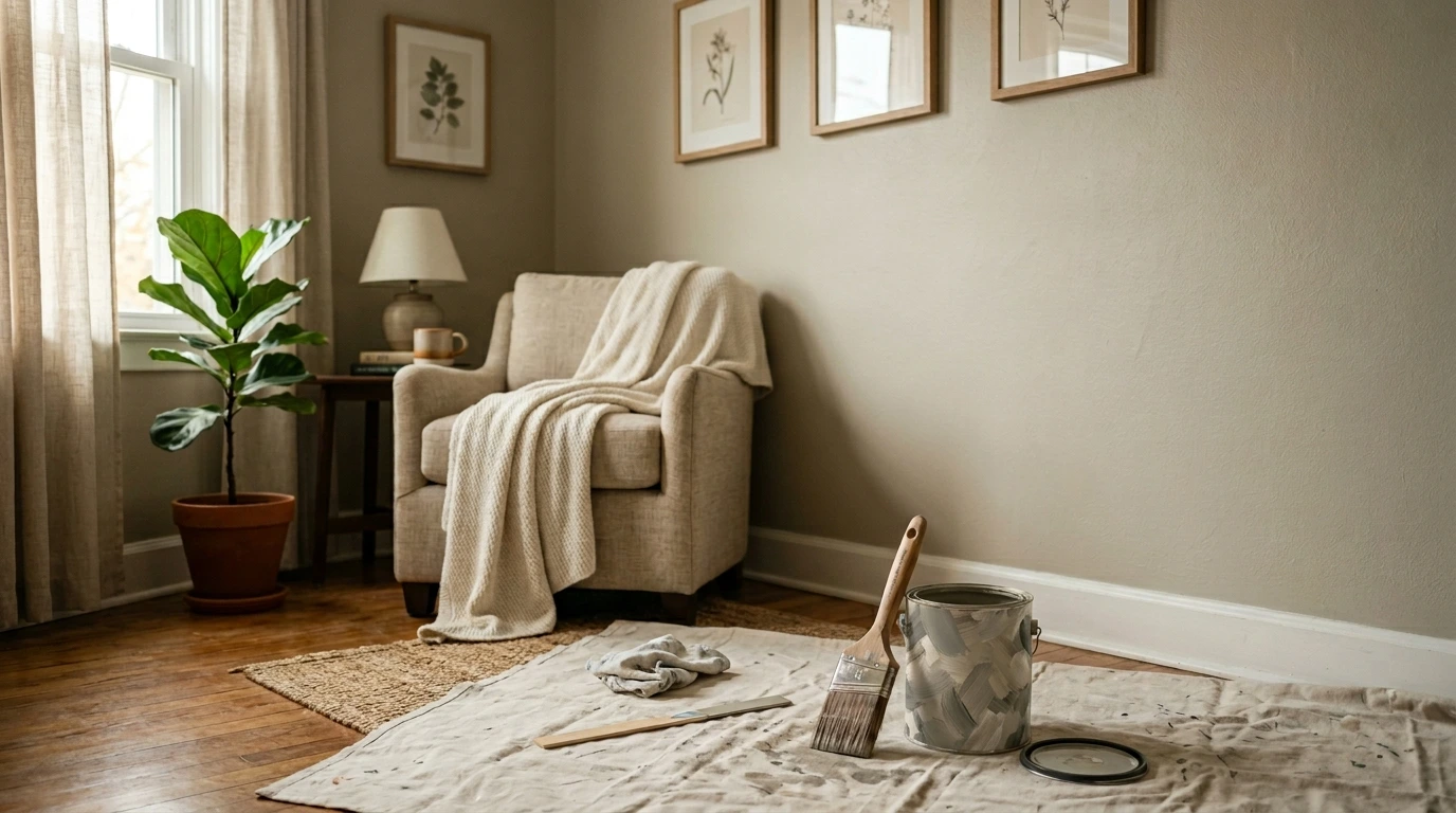 Peinture interieure - choisir la bonne couleur pour son salon