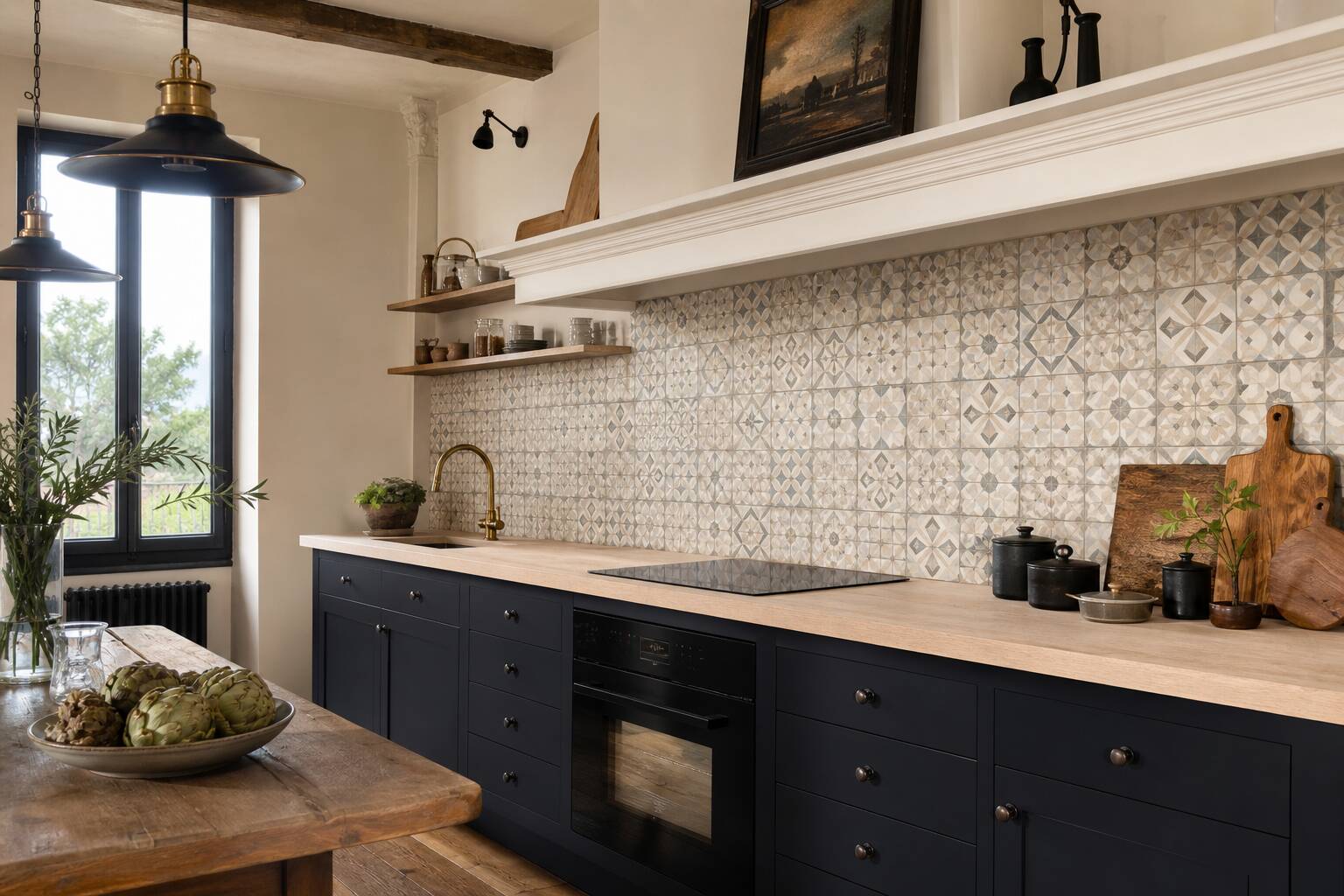 Carrelage adhésif crédence cuisine - Rénovation intérieure