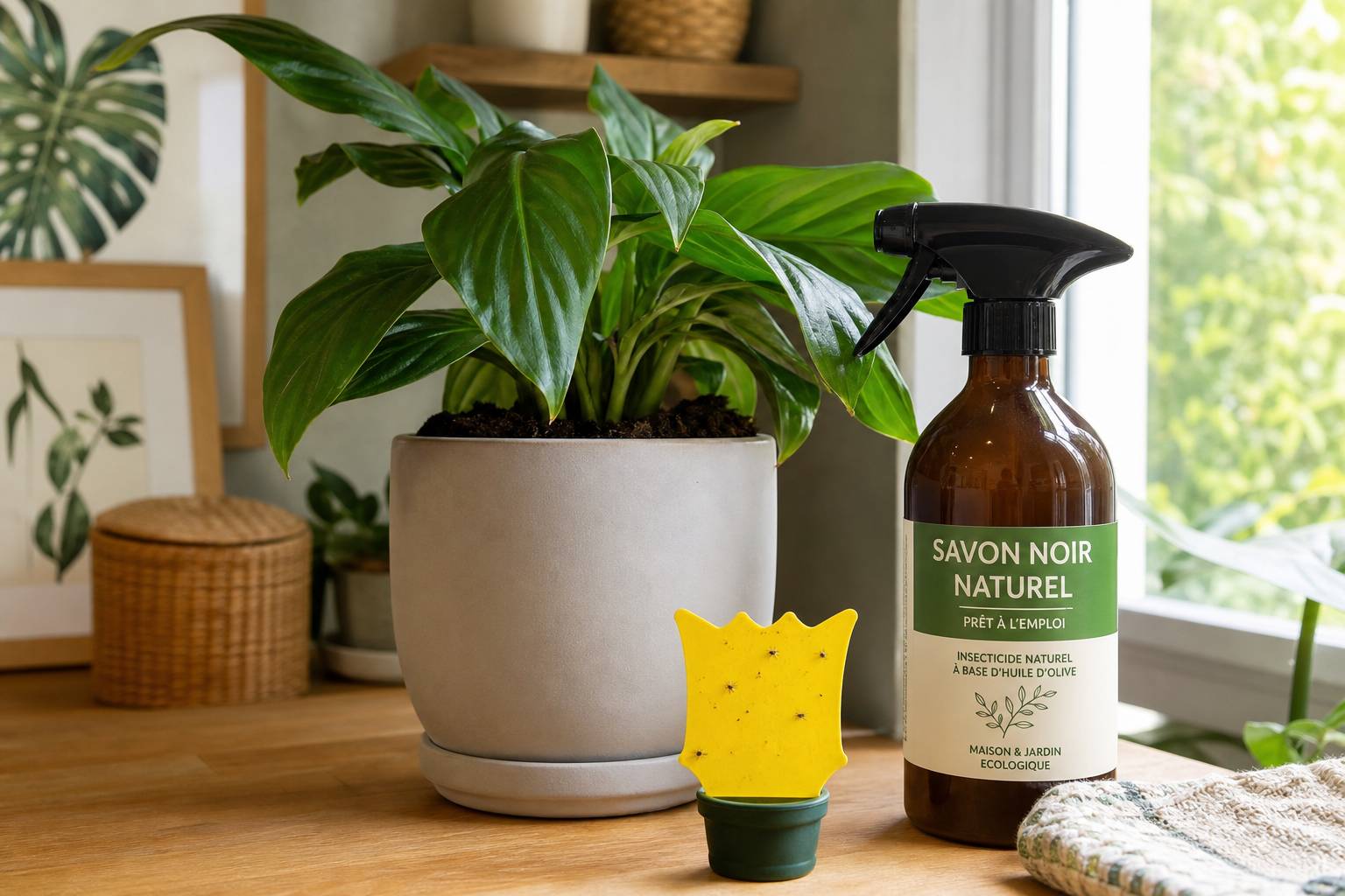 Piège à moucherons naturel dans la cuisine - méthodes efficaces maison