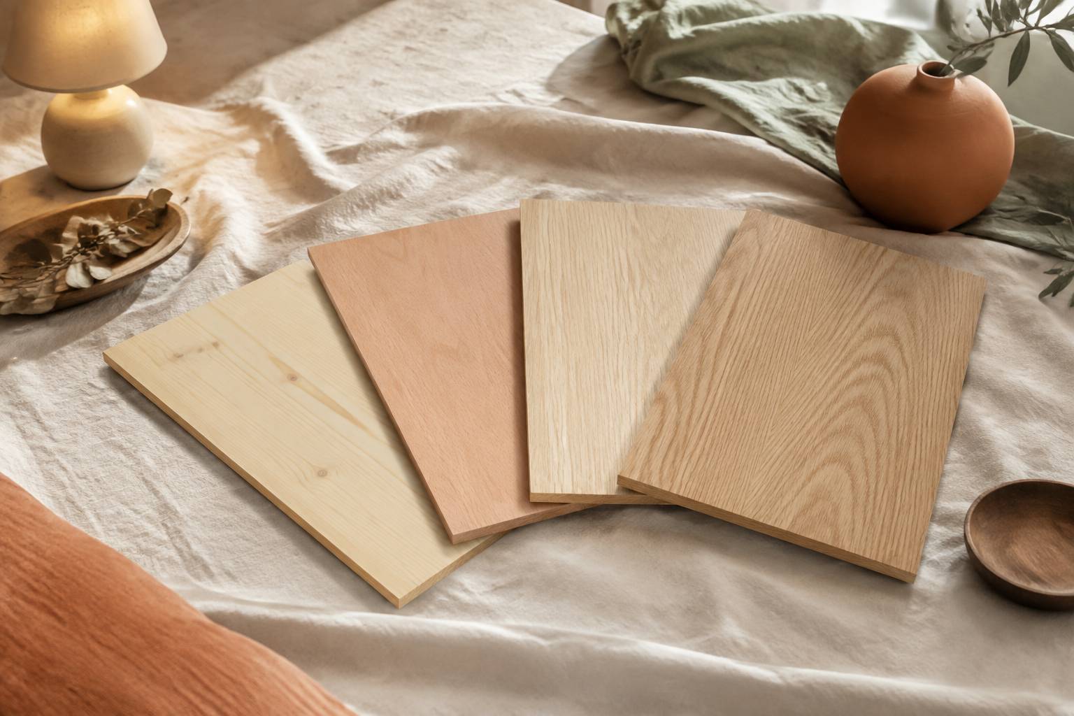 Découvrez les différentes essences de bois clairs et leurs caractéristiques